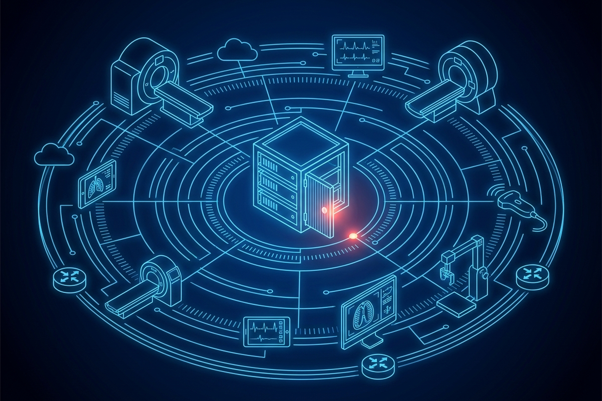 Securing a Medical Imaging Archive Server
